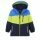 First Instinct Winter Jacket FISW 3 (PFC-free, waterproof and windproof) neon yellow/blue toddlers