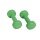 Schildkröt Fitness Dumbbells Vinyl (Iron/PVC) green Set 2x1,0kg