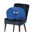 Flauschn Cuddle Cushion Buddy 50cm blue - 1 piece