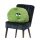 Flauschn Cuddly Cushion Buddy 50cm green - 1 piece