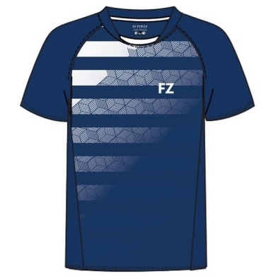 Forza Sport-Shirt Madison S/S Tee (100% Polyester) blue/white Women