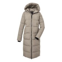 G.I.G.A. DX Winter Down Coat GW 50 with Hood (water-repellent, windproof) light beige Women