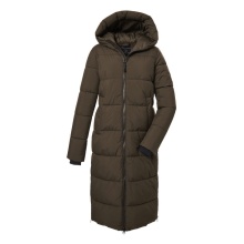 G.I.G.A. DX Winter Down Coat GW 50 with Hood (water-repellent, windproof) dark brown Women