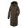 G.I.G.A. DX Winter Down Coat GW 50 with Hood (water-repellent, windproof) dark brown Women