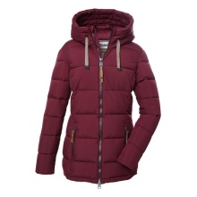 G.I.G.A. DX Winter down jacket GW 12 with hood (water-repellent, windproof, breathable) raspberry pink women