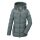 G.I.G.A. DX Winter Down Jacket GW 12 with Hood (water-repellent, windproof, breathable) blue-green Women