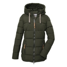 G.I.G.A. DX Winter Down Jacket GW 12 with Hood (water-repellent, windproof, breathable) dark olive green Women