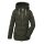 G.I.G.A. DX Winter Down Jacket GW 12 with Hood (water-repellent, windproof, breathable) dark olive green Women