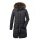 G.I.G.A. DX Winter Down Parka Casual with Hood (water-repellent, breathable, PFC-free) dark blue Women