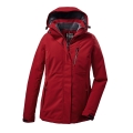 Killtec Winter Jacket KOW 140 with Hood (waterproof and windproof) red Women