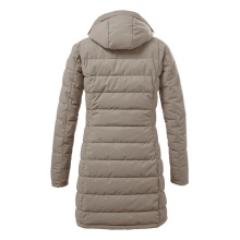 G.I.G.A. DX Winter quilted parka GW 13 with hood (water-repellent and windproof) light beige women