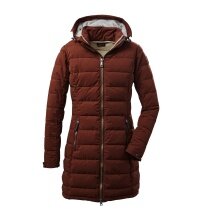 G.I.G.A. DX Winter Quilted Parka GW 13 with Hood (water-repellent, windproof) autumn leaf brown Women