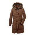 G.I.G.A. DX Winter Coat Functional Parka in Down Look with Hood Brown Women