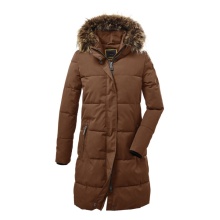 G.I.G.A. DX Winter Coat Functional Parka in Down Look with Hood Brown Women