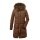 G.I.G.A. DX Winter Coat Functional Parka in Down Look with Hood Brown Women