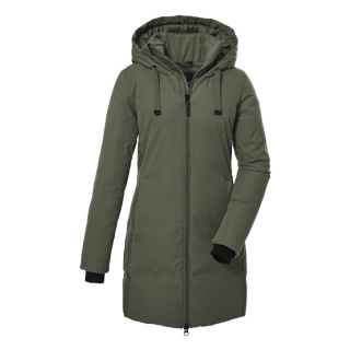 G.I.G.A. DX Winter Functional Parka GW I with Hood (waterproof, breathable, PFC-free) olive green Women