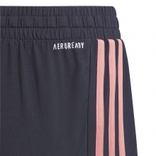 adidas sports shorts 3-stripes dark blue girls