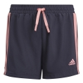 adidas sports shorts 3-stripes dark blue girls