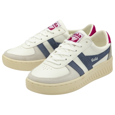 Gola Sneaker Grandslam Trident 2024 white/dark blue/pink Women