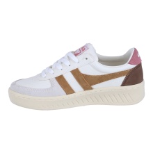 Gola Sneaker Grandslam Trident 2024 white/brown/rose ladies