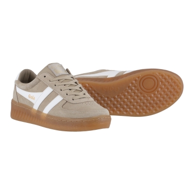 Gola Sneaker Grandslam Suede 2024 Light Grey/White Ladies