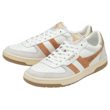 Gola Sneaker Hawk 2024 white/terracotta red/gold ladies