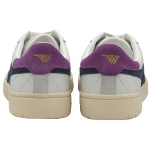 Gola Falcon Leather Sneakers 2024 white/navy blue/purple ladies