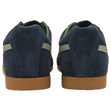 Gola Sneaker Harrier Suede-Leather 2024 navy blue/light grey/green Men