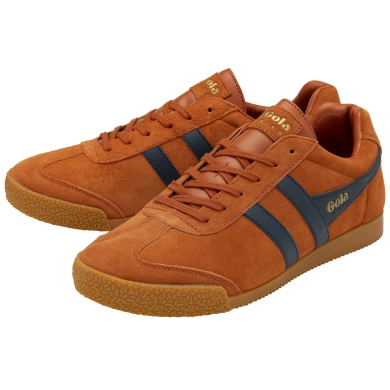 Gola Harrier Suede rust/navy Sneaker Men