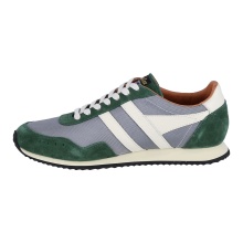 Gola Sneaker Track Mesh 317 - Made in England - grey/green Men