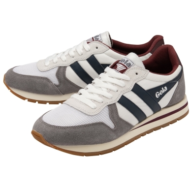 Gola Sneaker Daytona 2024 white/ash grey/navy blue men's