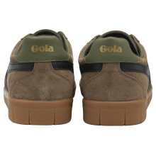 Gola Sneaker Hurricane Suede 2024 tobacco brown/black/khaki green men's