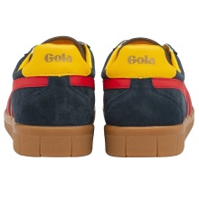 Gola Sneaker Hurricane Suede 2024 navy blue/red/sun yellow men's