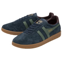 Gola Sneaker Hurricane Suede 2024 navy blue/green/dark red men's