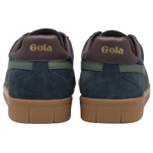 Gola Sneaker Hurricane Suede 2024 navy blue/green/dark red men's