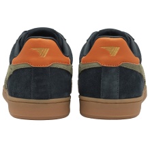 Gola Sneaker Equipe II Suede-Leather 2024 navy blue/khaki green/orange men's