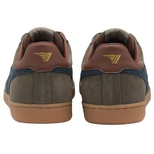 Gola Sneaker Equipe II Suede-Leather 2024 brown/navy/red men's