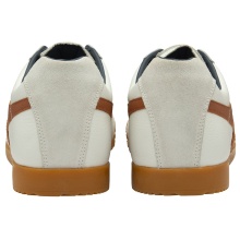 Gola Sneaker Harrier Leather 2024 white/orange/navy Men's