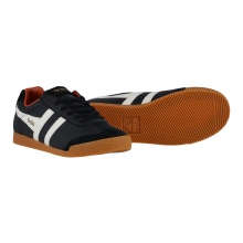 Gola Sneaker Harrier Leather black/white/orange Men