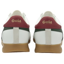 Gola Sneaker Torpedo Leather 2024 white/dark green/burgundy Men