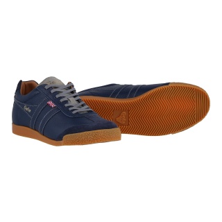 Gola Sneaker Harrier Leather Windsor - Made in England - navy blue Men