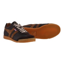 Gola Sneaker Harrier Suede-Leather Knightsbridge - Made in England - brown/tan Men