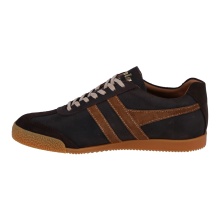 Gola Sneaker Harrier Suede-Leather Knightsbridge - Made in England - brown/tan Men