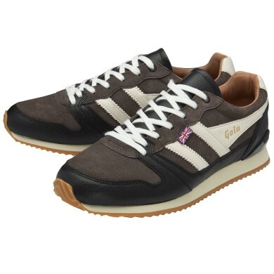 Gola Sneaker Trophy Oxford 2024 - Made in England - brown/black/white men's