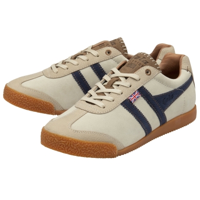 Gola Sneaker Harrier Cambridge 2024 - Made in England - beige/navy blue Men's