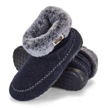 Gumbies Ossa High slippers navy blue/grey ladies