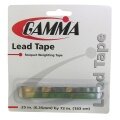 Gamma Lead Tape for Racket Tuning (18g, 183cm) - 1 Roll