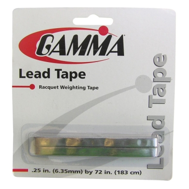 Gamma Lead Tape for Racket Tuning (18g, 183cm) - 1 Roll