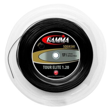 Gamma Live Wire Tour Elite Squash black 110 Meter roll