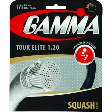 Stringing with Squash String Gamma Live Wire Tour Elite